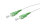 METZ CONNECT OpDAT Patchkabel SC APC/SC APC OS2 weiß, 2,0 m