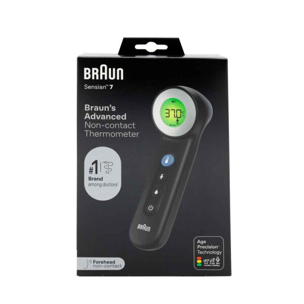 Braun BNT400B No touch + touch Thermometer mit Age Precision