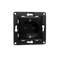Shelly Wall Socket EU - Wandsteckdose - Schwarz