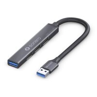 PureLink sonero USB 3.2 Gen1x1 Hub - 4 Port USB-A Stecker...