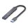 PureLink sonero USB 3.2 Gen1x1 Hub - 4 Port USB-A Stecker - 0,15m - Space Grey