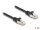 Delock Kabel RJ50 Stecker zu RJ50 Stecker S/FTP 1 m schwarz