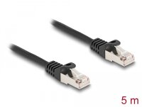 Delock Kabel RJ50 Stecker zu RJ50 Stecker S/FTP 5 m schwarz
