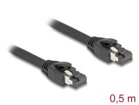 Delock RJ45 Netzwerkkabel Cat.8.1 S/FTP 50 cm bis 40 Gbps...