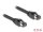 Delock RJ45 Netzwerkkabel Cat.8.1 S/FTP 50 cm bis 40 Gbps schwarz