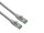 helos Patchkabel Cat 6a Superflex S/FTP Cat 7 Rohkabel grau 0,15m AWG26/7 GHMT