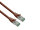 helos Patchkabel Cat 6a Superflex S/FTP Cat 7 Rohkabel braun 2m AWG26/7 GHMT