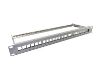 helos Keystone - 19“ Modulträger 1 HE 24 Port,...