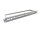 helos Keystone - 19“ Modulträger 1 HE 24 Port, Entlastungsschiene, grau