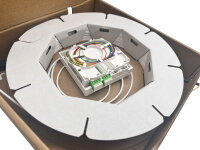 helos FTTH-Anschlussset, beidseitig mit 4 LC-APC-Steckern...