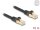 Delock RJ45 Netzwerkkabel mit Geflechtmantel Cat.6A S/FTP