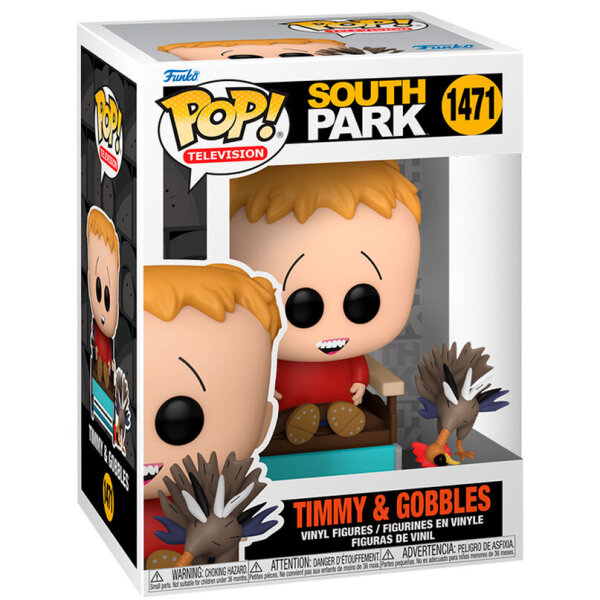 Funko 34391 - Pop! South Park Timmy & Gobbles #1471