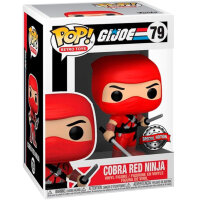 Funko 56111 - Pop! G.I. Joe Cobra Red Ninja Exclusive #79
