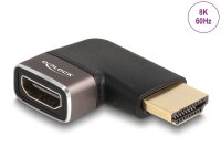 Delock HDMI Adapter Stecker zu Buchse 90° links...