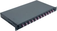 helos LWL 19" Spleissbox 12 x LC Duplex OM4,...