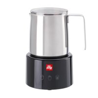 illy Milchaufschäumer Edelstahl / schwarz by Piero...