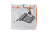 Gigaset DL380 schwarz - Int.- Ware