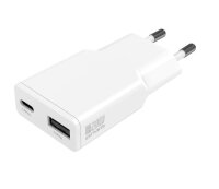 4smarts Netzladegerät PDPlug Slim Duos 20W GaN 1C+1A