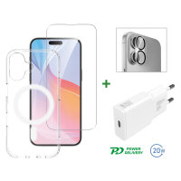 4smarts 3in1 Premium Starter Set für Apple iPhone 16...