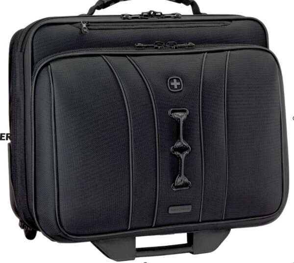 Wenger Legacy Black Series 15.6" Trolley-Laptop-Tasche mit Tabletfach - schwarz