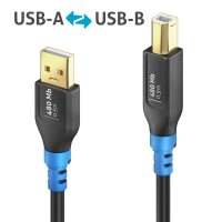 PureLink FlexInstall USB-A auf USB-B Kabel USB 2.0...