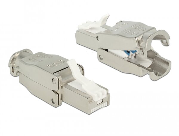 Delock RJ45 Stecker Cat.6 STP werkzeugfrei
