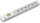 Bachmann 19" PVC 6xCEE7/3 1xSchalter 1xSPD Strom 2,0m CEE7/7