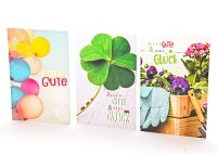 Glückwunschkarte allgemein - 100 Stück - 3...