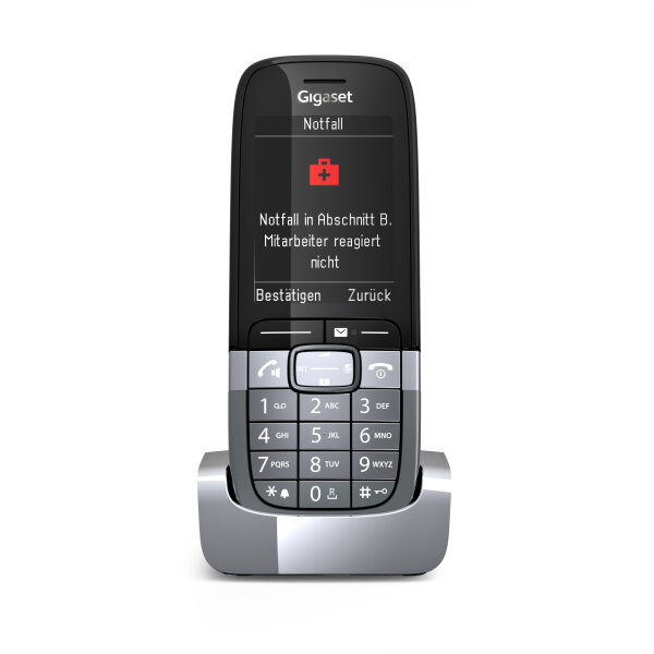 Gigaset pro SL850H Mobilteil mit Ladeschale