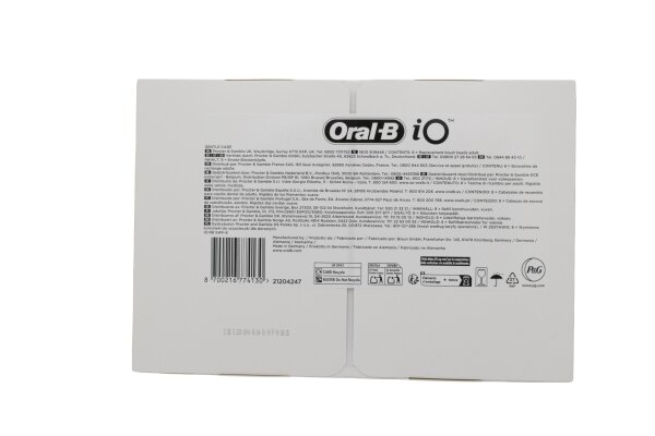 Braun Oral-B iO Sanfte Reinigung Ersatzbürsten / Aufsteckbürsten 8 Stk.