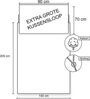 Pokemon - Bettwäsche - 40 x 200 cm + 70 x 90 cm