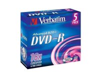 VERBATIM DVD-R 4.7GB 16x (5) JC