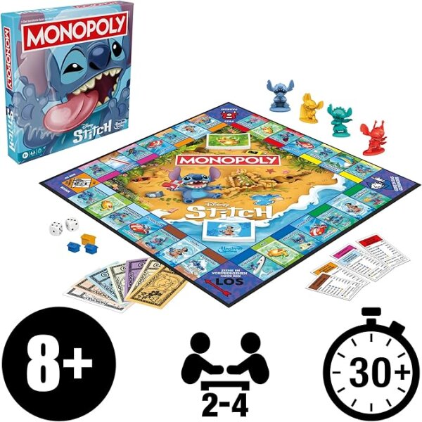 Hasbro G0388100 - Monopoly Stitch