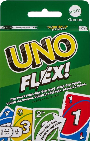 Mattel HMY99 - UNO Flex - Kartenspiel