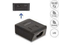 Delock Wearable Barcode Scanner 1D und 2D mit 2,4 GHz...