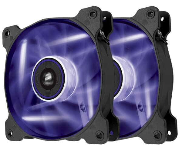 Corsair Air SP120 LED Twin Pack Computergehäuse Ventilator 12 cm Schwarz
