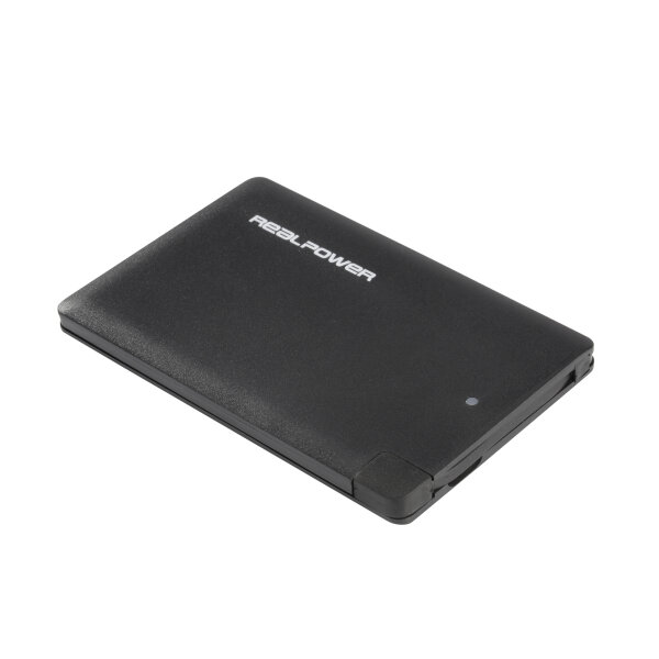RealPower PB-2500 2500 mAh Schwarz