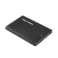 RealPower PB-2500 2500 mAh Schwarz