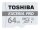SD microSD Card  64GB Toshiba SDXC Exceria   Pro M401 retail