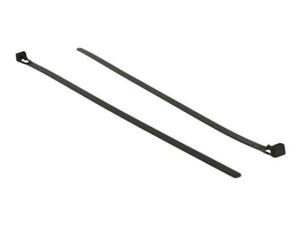 DELOCK Kabelbinder wiederverw. b.85°C 300x7.5mm 100Stk schwa