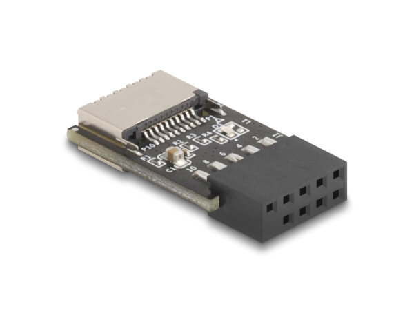 DeLOCK Nicht kategorisiert Schnittstellenkarte/Adapter Eingebaut USB Type-E