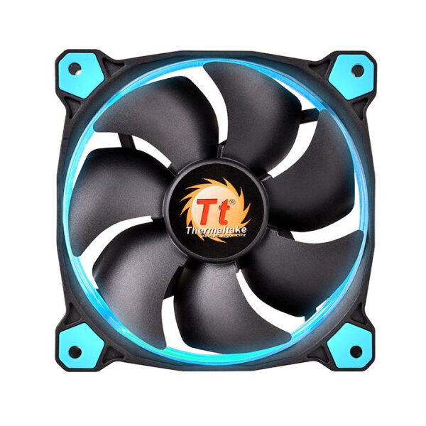 Thermaltake Riing 12 Computergehäuse Ventilator 12 cm Schwarz, Blau
