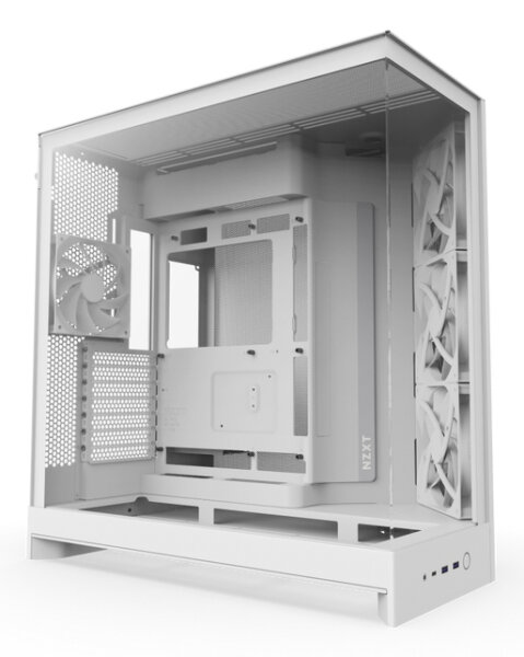 NZXT H9 Flow Midi Tower Weiß