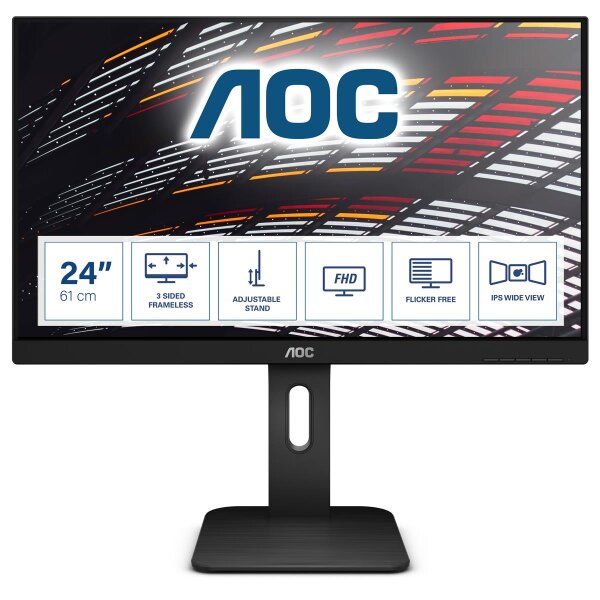 AOC P1 X24P1 Computerbildschirm 61 cm (24") 1920 x 1200 Pixel WUXGA LED Schwarz
