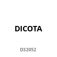 Dicota Laptop Lock Anchor Plate for T-Lock silver