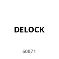 DELOCK M12 Adapterkabel X-kodiert 8 Pin ST zu RJ45,Bu 50 cm