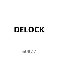 DELOCK M12 Adapterkabel D-kodiert 4 Pin BU zu RJ45,ST 50 cm