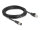 DeLOCK M12 Kabel A-kodiert 8 Pin Stecker zu RJ45 Stecker PVC 5 m