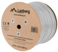 Lanberg LCS7L-11CU-0305-S Netzwerkkabel Weiß 305 m...