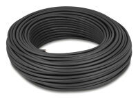 DeLOCK 80597 Netzwerkkabel Schwarz 50 m Cat6a U/FTP (STP)